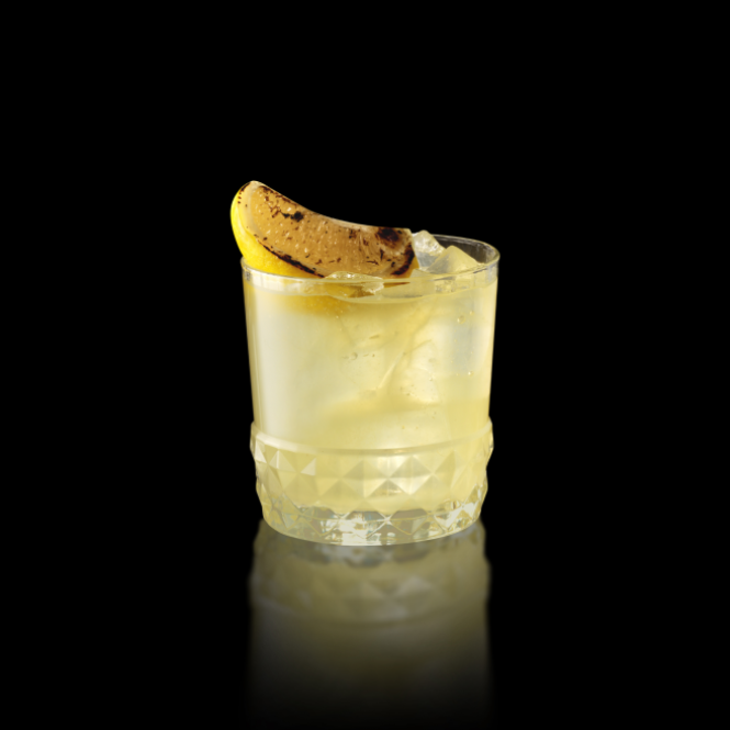 Smoky mezcal margarita made with Mezcal Creyente